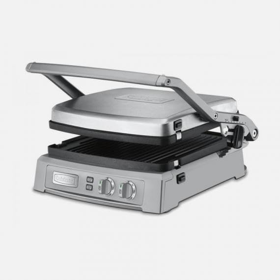 Cuisinart Griddler Deluxe sear at 500°F for flavorful crusts.