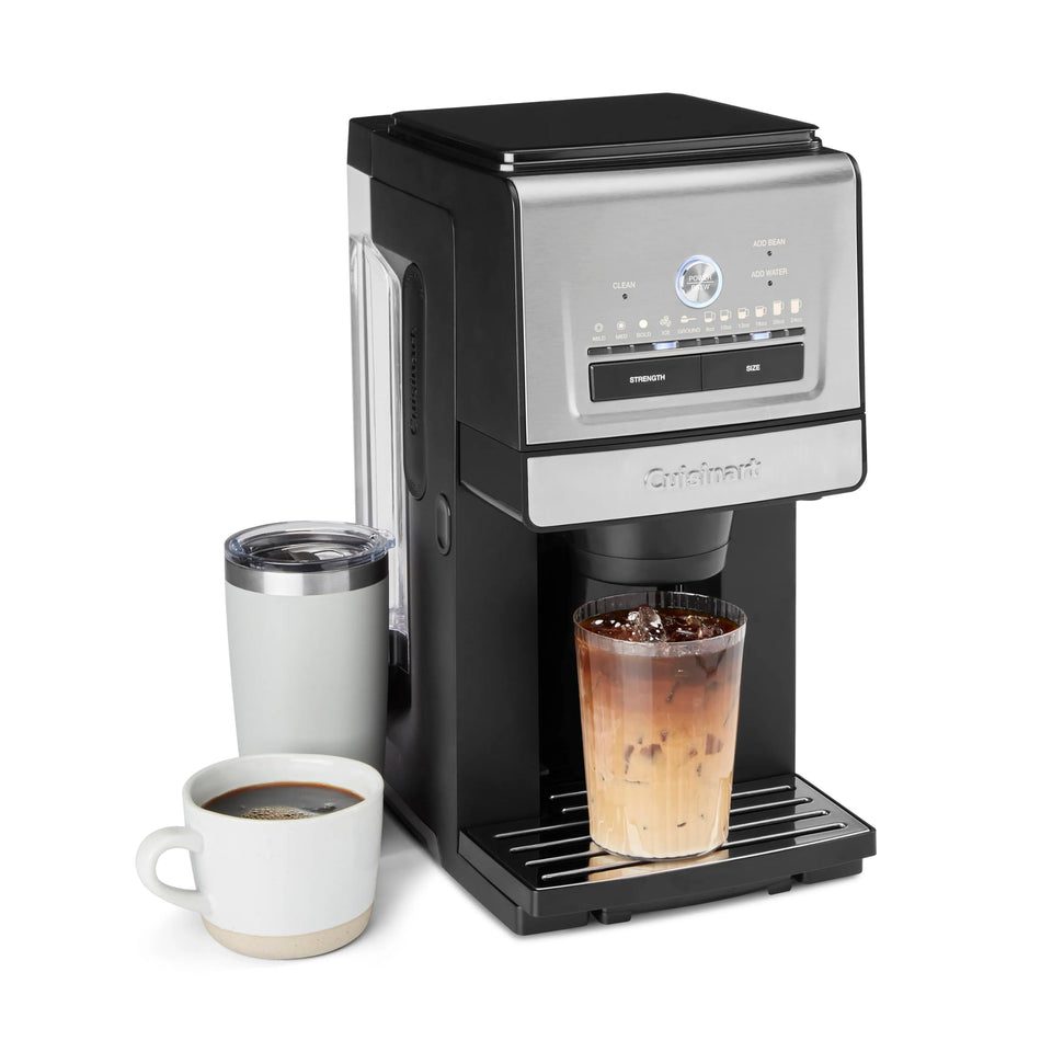 Cuisinart Grind & Brew DGB-30 bean hopper for fresh-ground coffee at home.