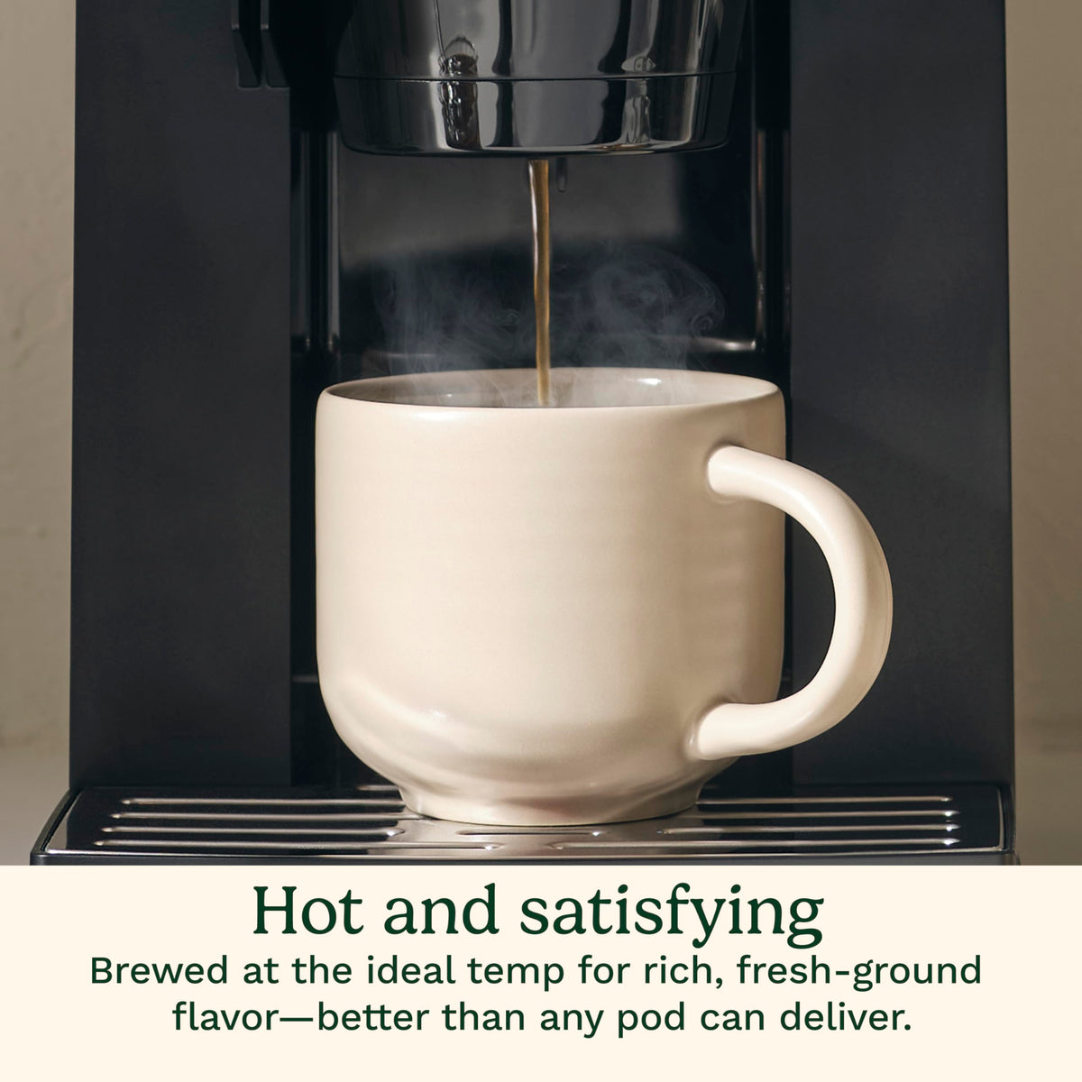Cuisinart Grind & Brew DGB-30 over-ice function preserves flavor in cold coffee.