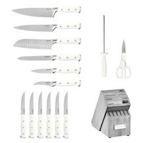 Cuisinart high-carbon stainless blades close-up highlighting precision edge and durability.