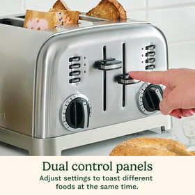 Cuisinart high-lift lever makes removing toast easy