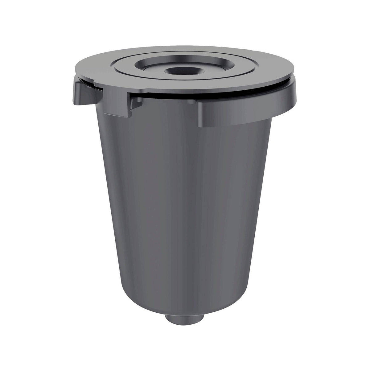 Cuisinart HomeBarista filter cup assembled, BPA-free and ready for reuse to reduce waste.