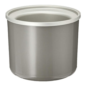 Cuisinart ICE-30RFB freezer bowl, 2-quart capacity, ready for quick freezing.