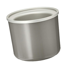 Cuisinart ICE-30RFB bowl on counter beside ice-cream maker.