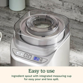 Cuisinart ice cream maker auto shutoff after countdown.