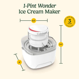 Cuisinart ice cream maker cord wrap keeps countertop tidy.