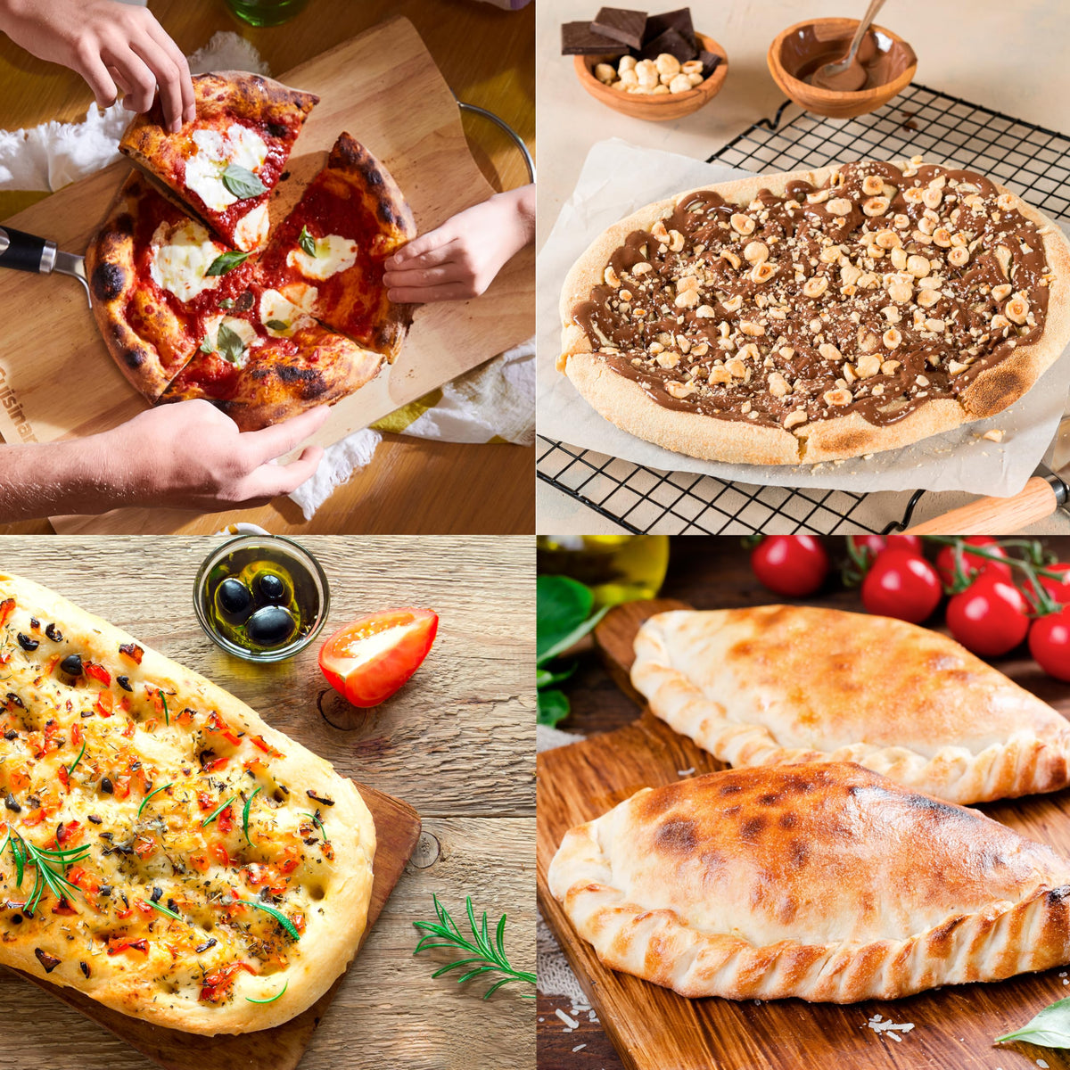Cuisinart Indoor Pizza Oven reaches 700°F for bubbly toppings