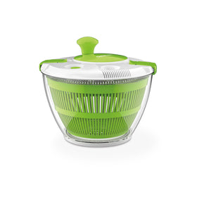 Cuisinart large spin stop salad spinner 5qt bowl ready to dry greens and vegetables