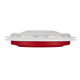 Easy-clean silicone bowl for quick washing after popping.