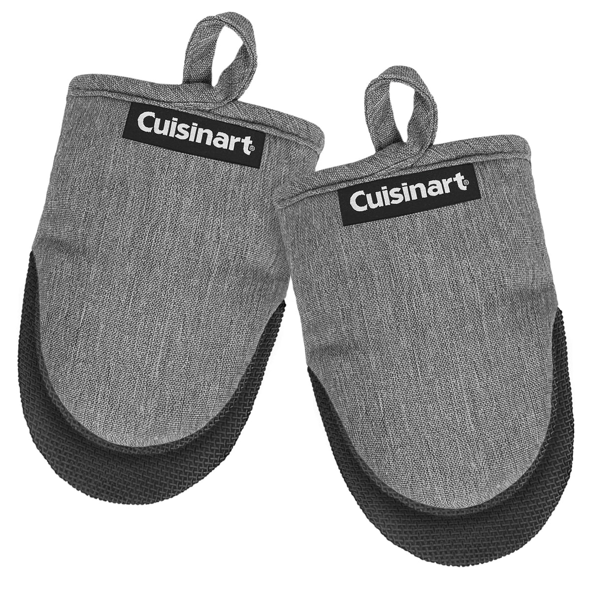 Cuisinart mini oven mitts with non slip palm offer secure heat protection.