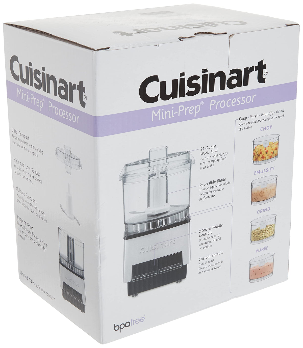 Cuisinart Mini PREP in-use smoothie demonstrates single-serving prep