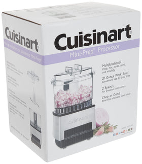 Cuisinart Mini PREP motor top highlighting compact design and efficiency
