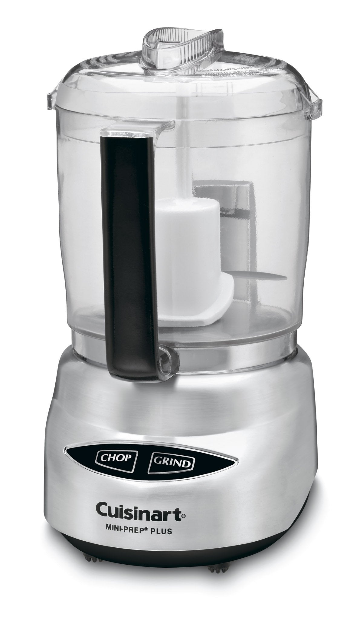 Cuisinart Mini Prep Plus dishwasher-safe bowl and lid for easy cleanup