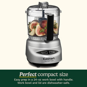 Lid with dual oil streams for emulsified dressings from the Mini-Prep Plus