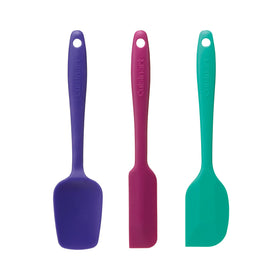 Cuisinart CTG-00-S3MSJ mini silicone spatulas set for easy batter scraping
