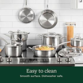 Cuisinart MultiClad Pro 8-quart stockpot with lid for soups and stocks