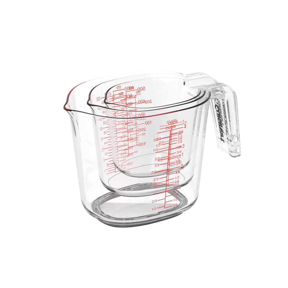 Cuisinart liquid measuring cup 1-cup size with clear markings for precise measuring