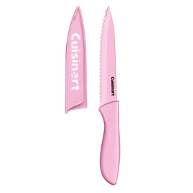 Cuisinart Pink 7in santoku knife versatile kitchen workhorse.