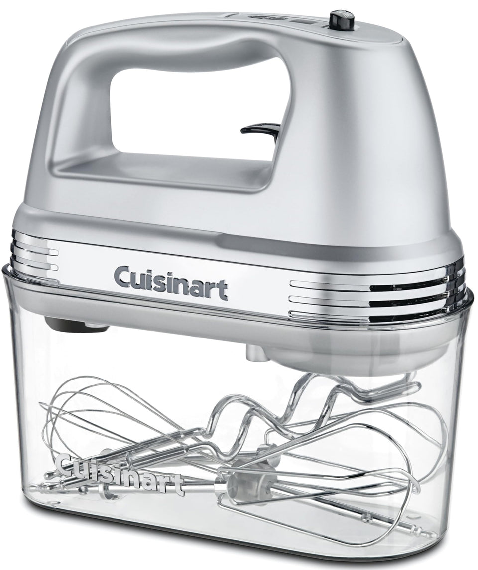 Cuisinart Power Advantage Plus 9-Speed Hand Mixer with digital display for precise control.