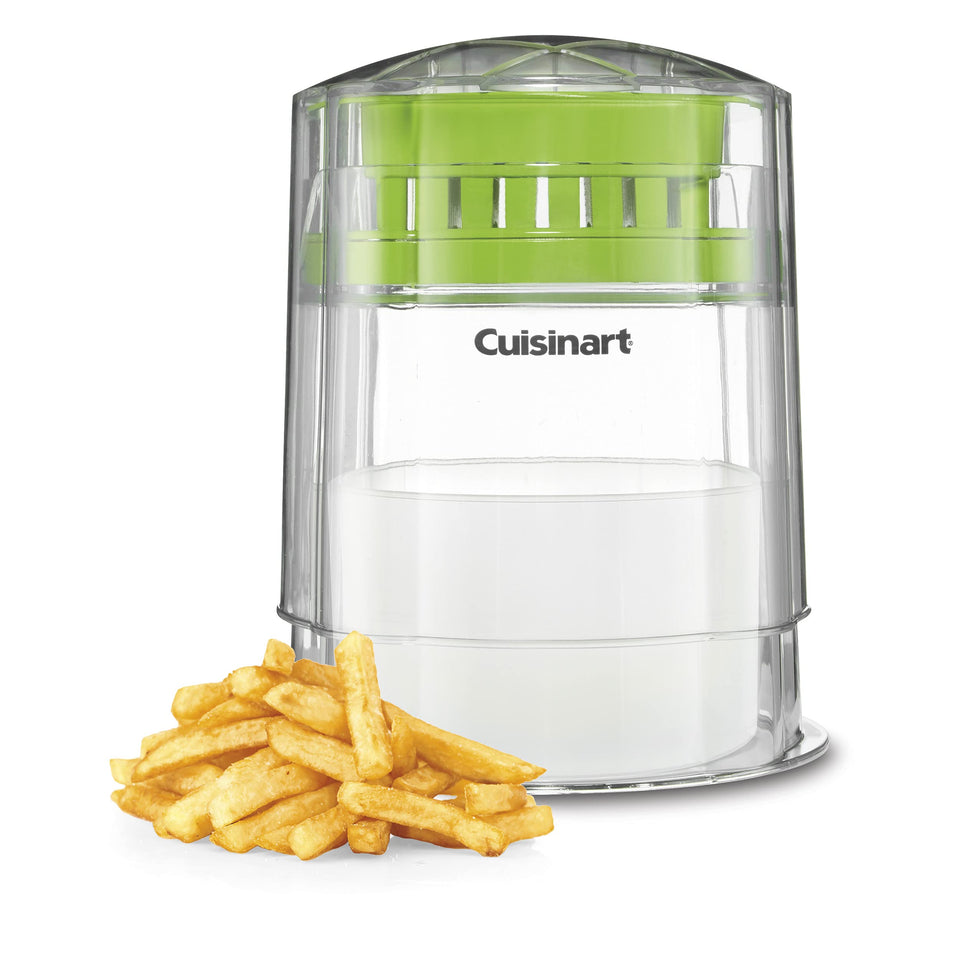 Cuisinart PrepExpress in action slicing fries for even results