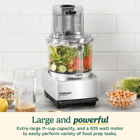 Slicing disc for uniform vegetable slices in salads and sides.