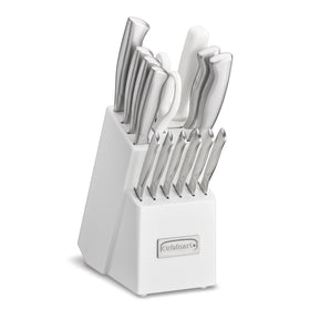 Cuisinart Professional Block Knife Set block storage keeps knives organized.