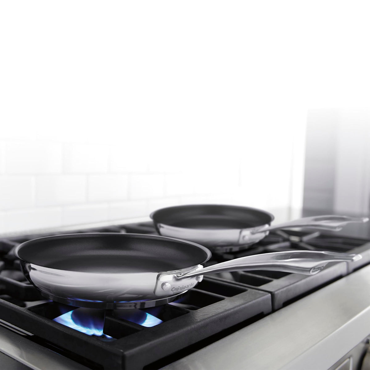 Cuisinart Professional Series 10-inch skillet with durable base for even heating.