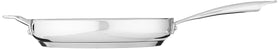 Cuisinart professional skillet riveted handle offers durable control.
