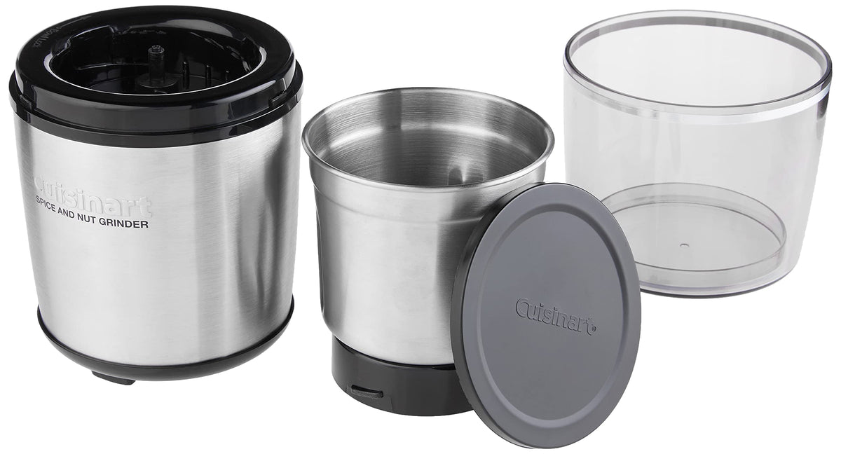 Cuisinart SG-10 bowl with lid for compact spice storage and quick grinding prep