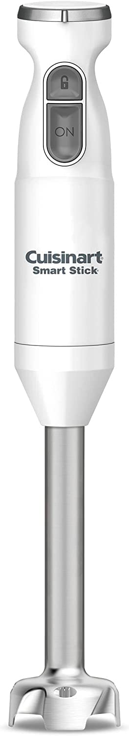Cuisinart Smart Stick two-speed hand blender in white, ideal for quick shakes and smoothies