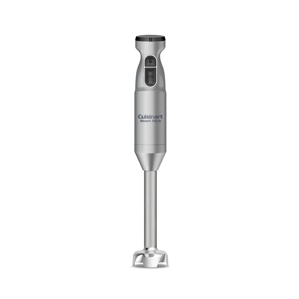 Cuisinart Smart Stick two-speed handle enables quick blends for shakes and sauces.