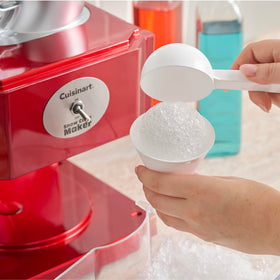 Cuisinart Snow Cone Maker on counter for quick backyard setup