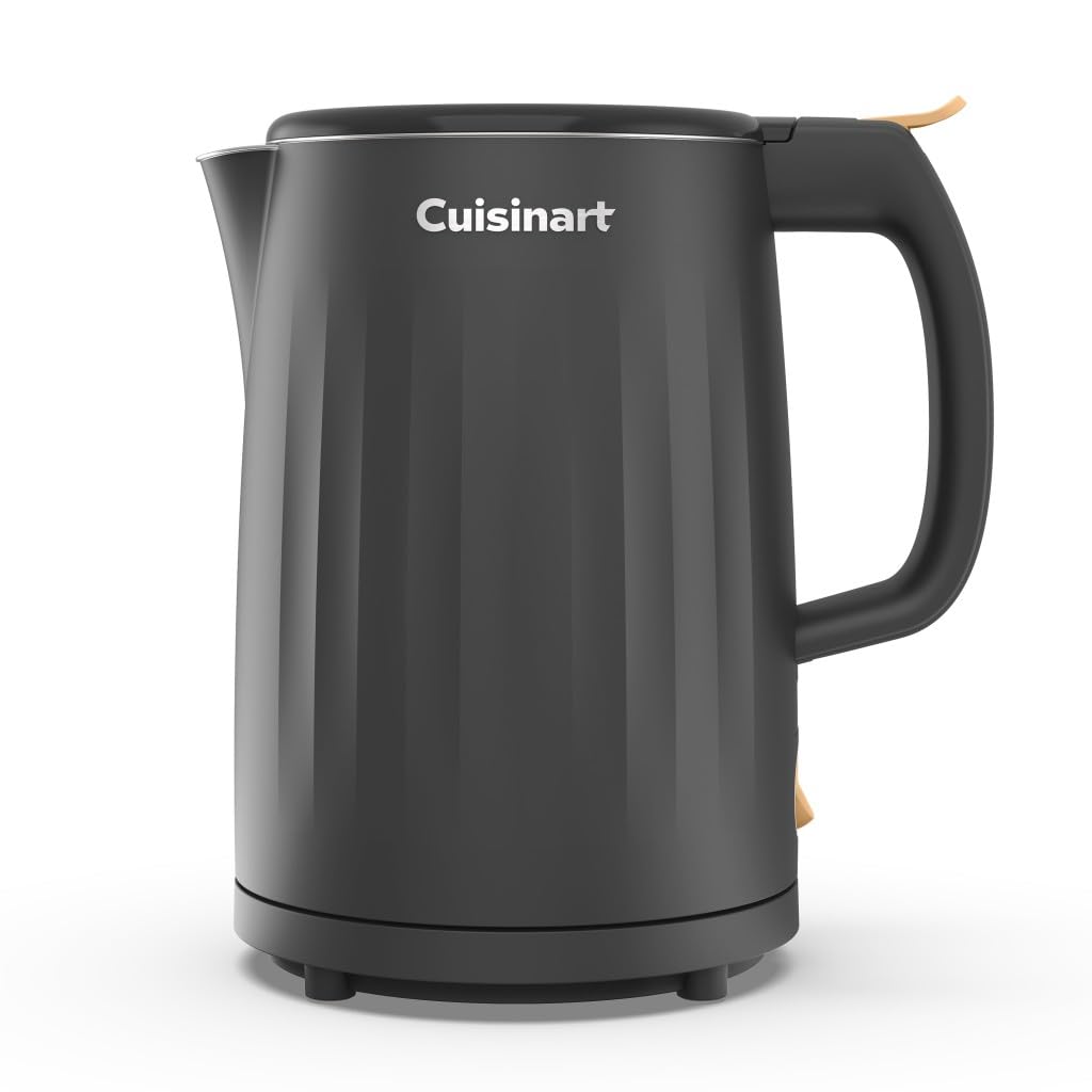 Cuisinart Soho 1-Liter Kettle boils water quickly for tea rituals.