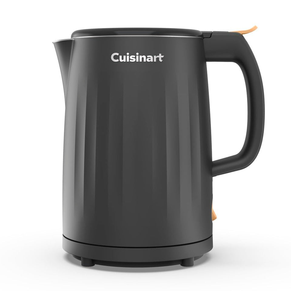 Cuisinart Soho 1-Liter Kettle boils water quickly for tea rituals.