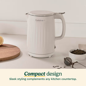 Cuisinart Soho kettle auto-shutoff feature in action for safety