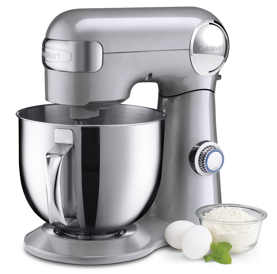 Cuisinart SM-50BCNAS stand mixer with tilt-head for versatile baking tasks.