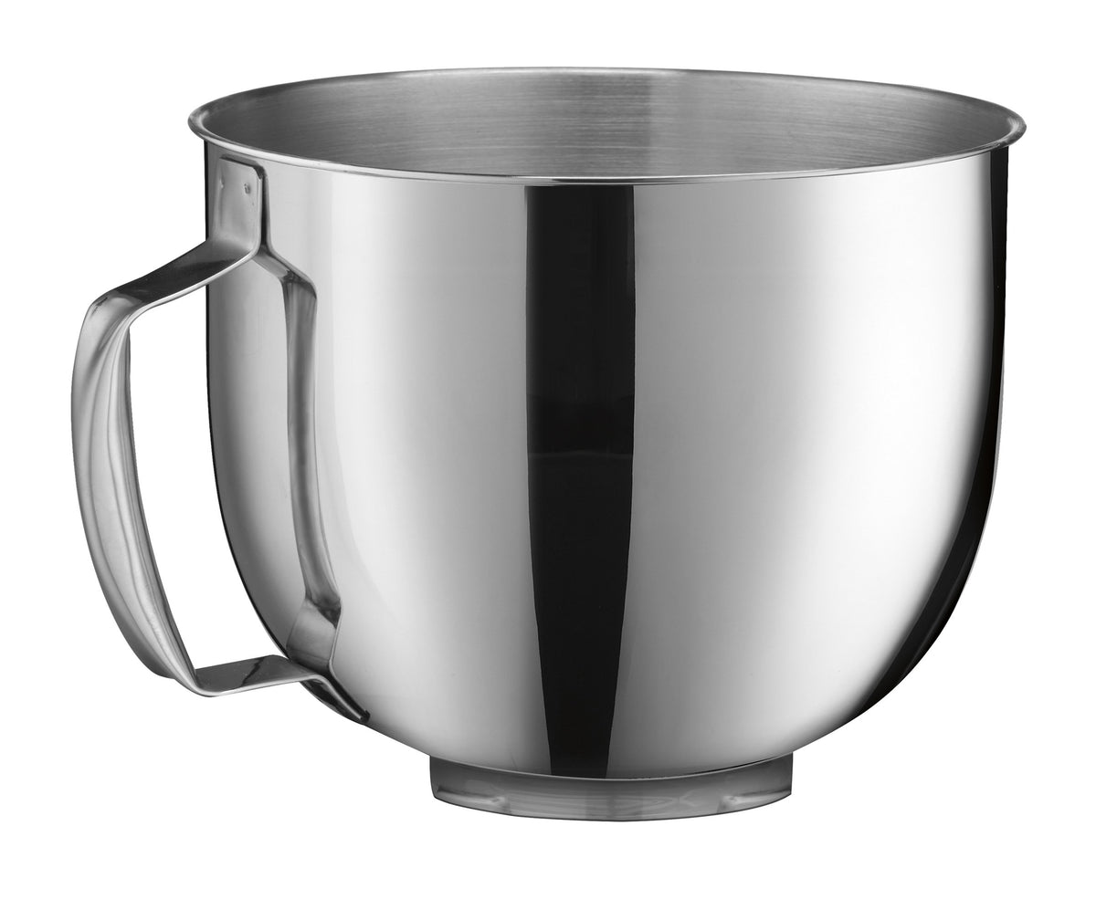 Cuisinart stand mixer tilt-back head for easy ingredient additions.