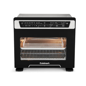 Cuisinart TOA-112 exterior door with integrated controls for easy operation.