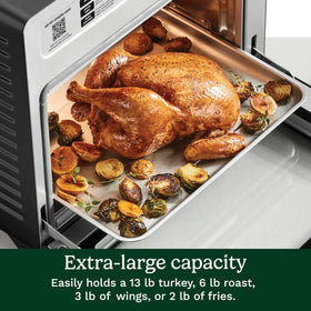 9x13 baking pan with divider for two-dish cooking in TOA-112.