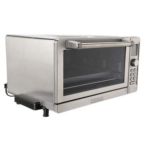Cuisinart TOB-135N baking pan included for easy baking and broiling.