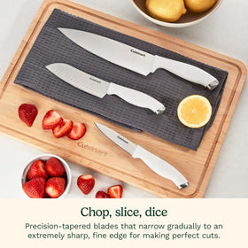Cuisinart utility knife in action for versatile daily prep.