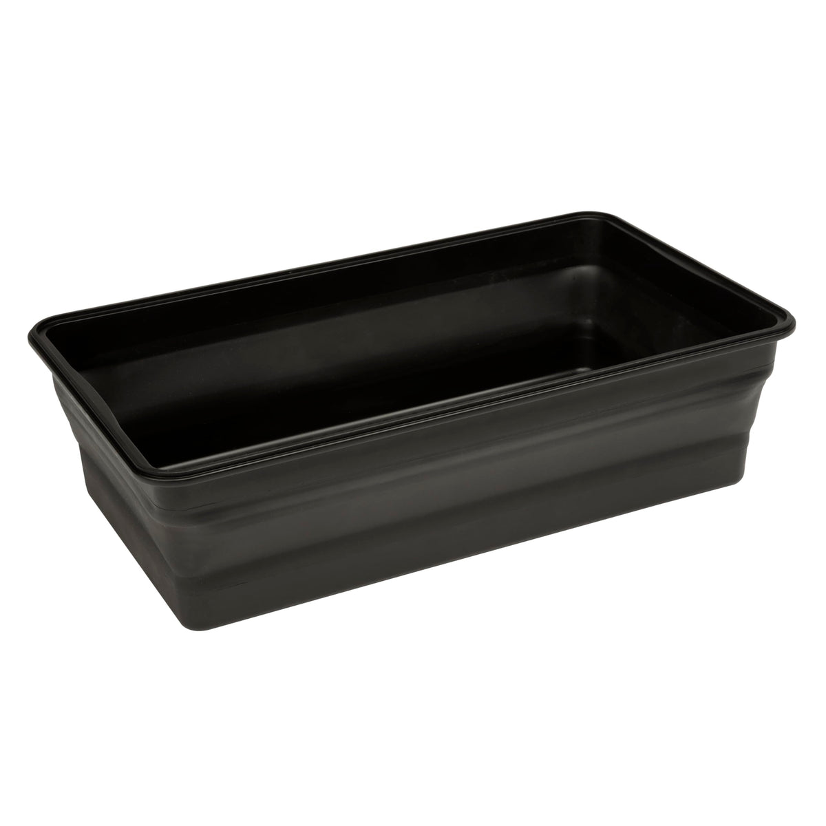 Cuisinart XL Collapsible Marinating Container beside grill, ideal for BBQ prep.