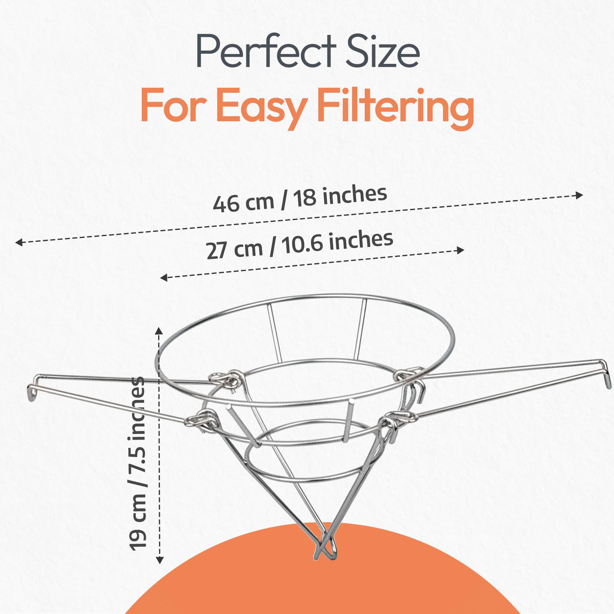 Cuisine Ready 20 paper filters ensure pure, quick filtration