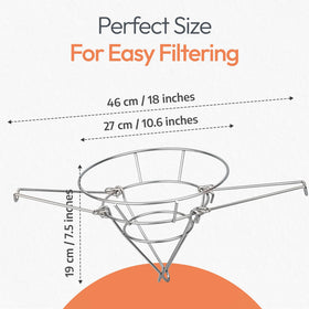 Cuisine Ready 20 paper filters ensure pure, quick filtration