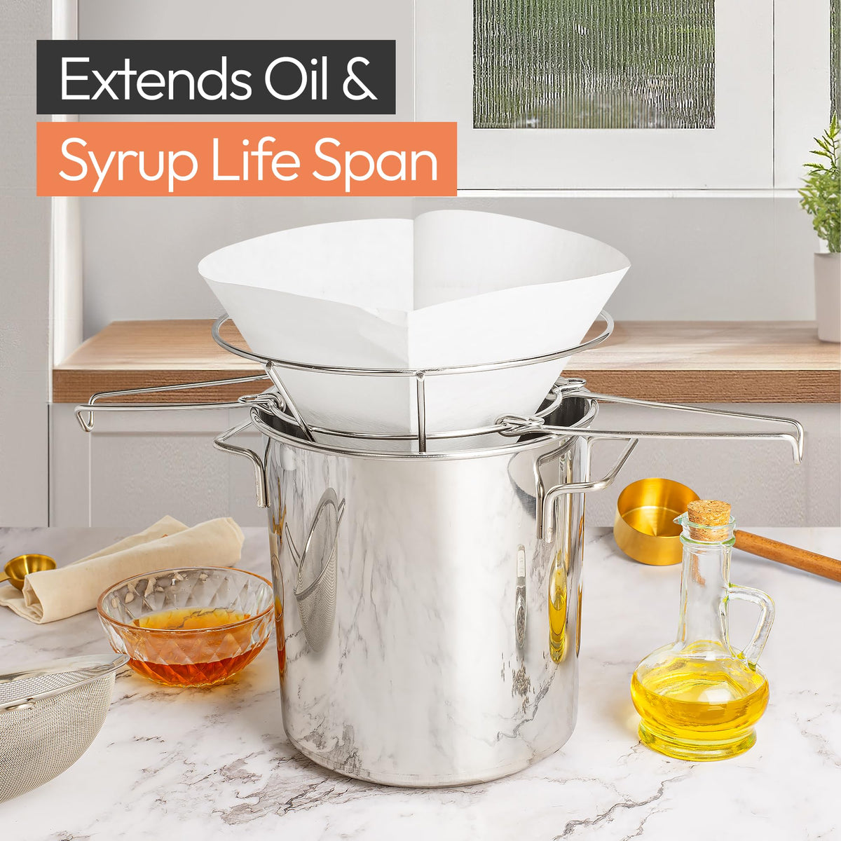Cuisine Ready compact storage frees counter space after use