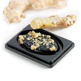 Cuisipro stainless steel box grater, dishwasher-safe and durable.