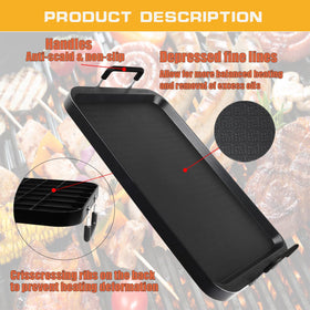CukAid griddle not induction compatibility on a gas stove