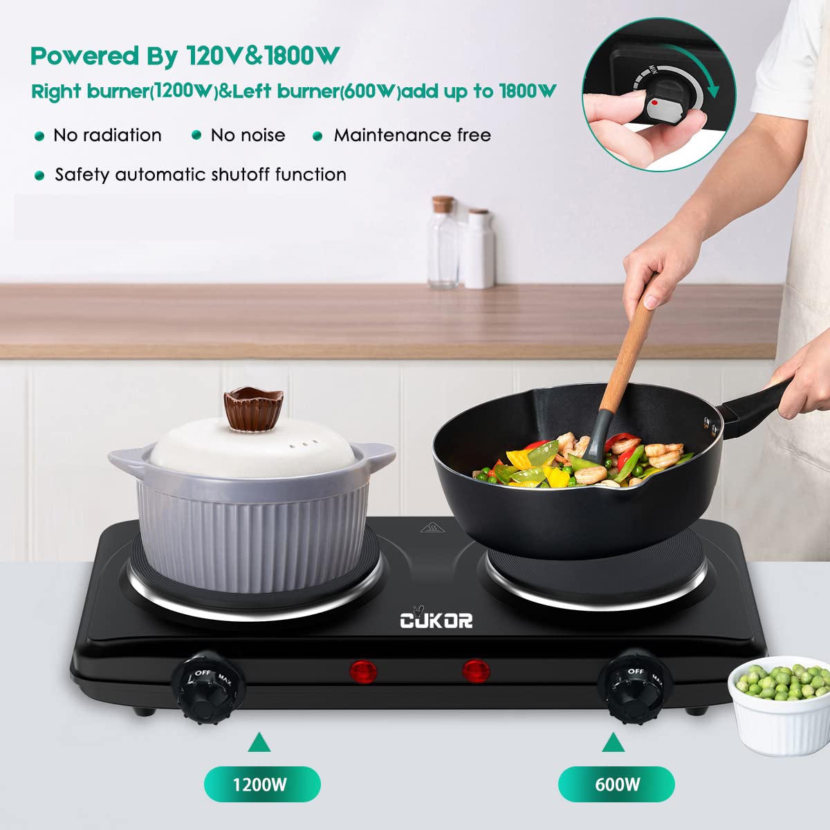 CUKOR safe and reliable with temperature controls.
