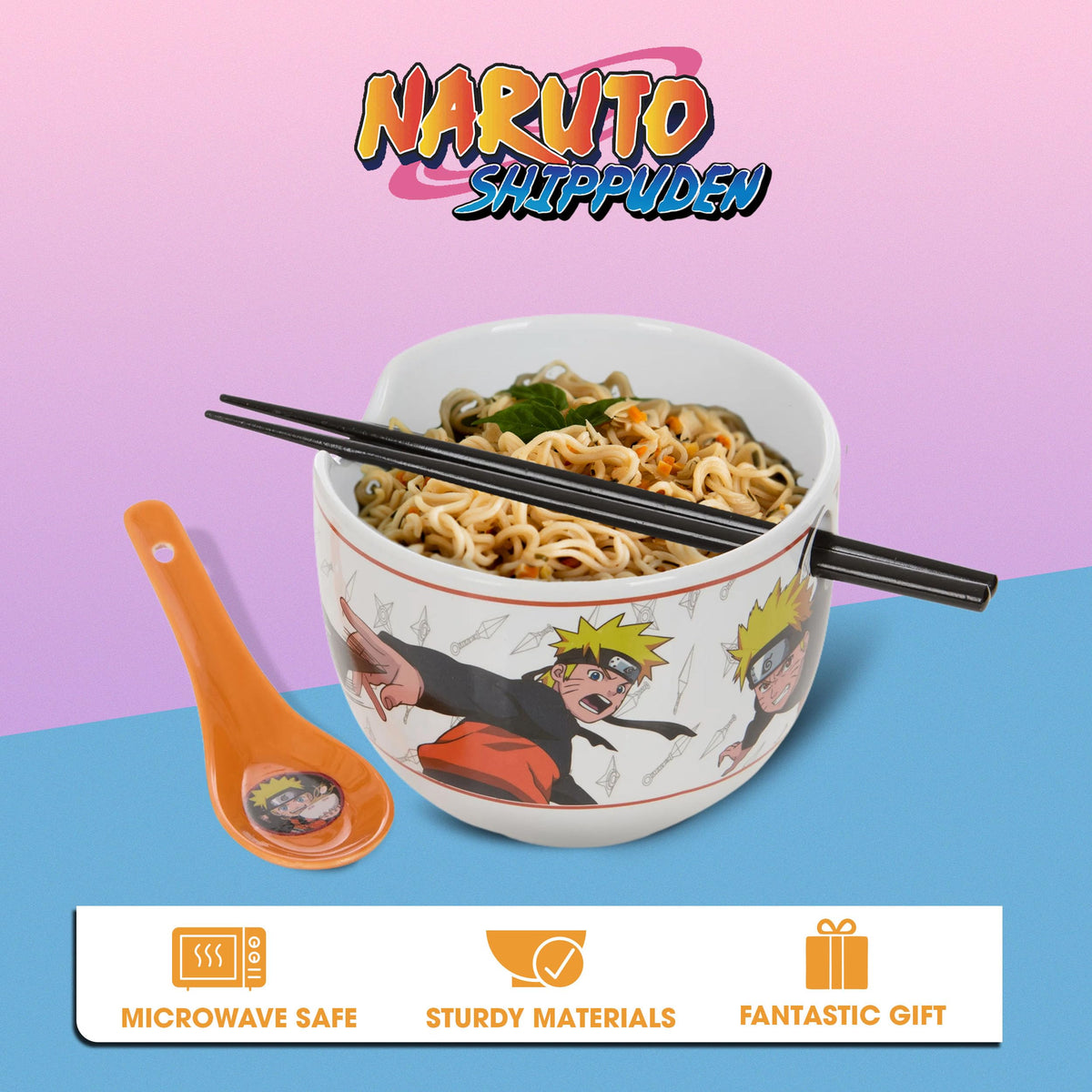 Culture Fly Naruto ramen bowl is microwave-safe for quick reheats
