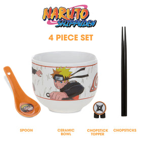 Culture Fly Naruto ramen bowl with chopsticks for authentic dining